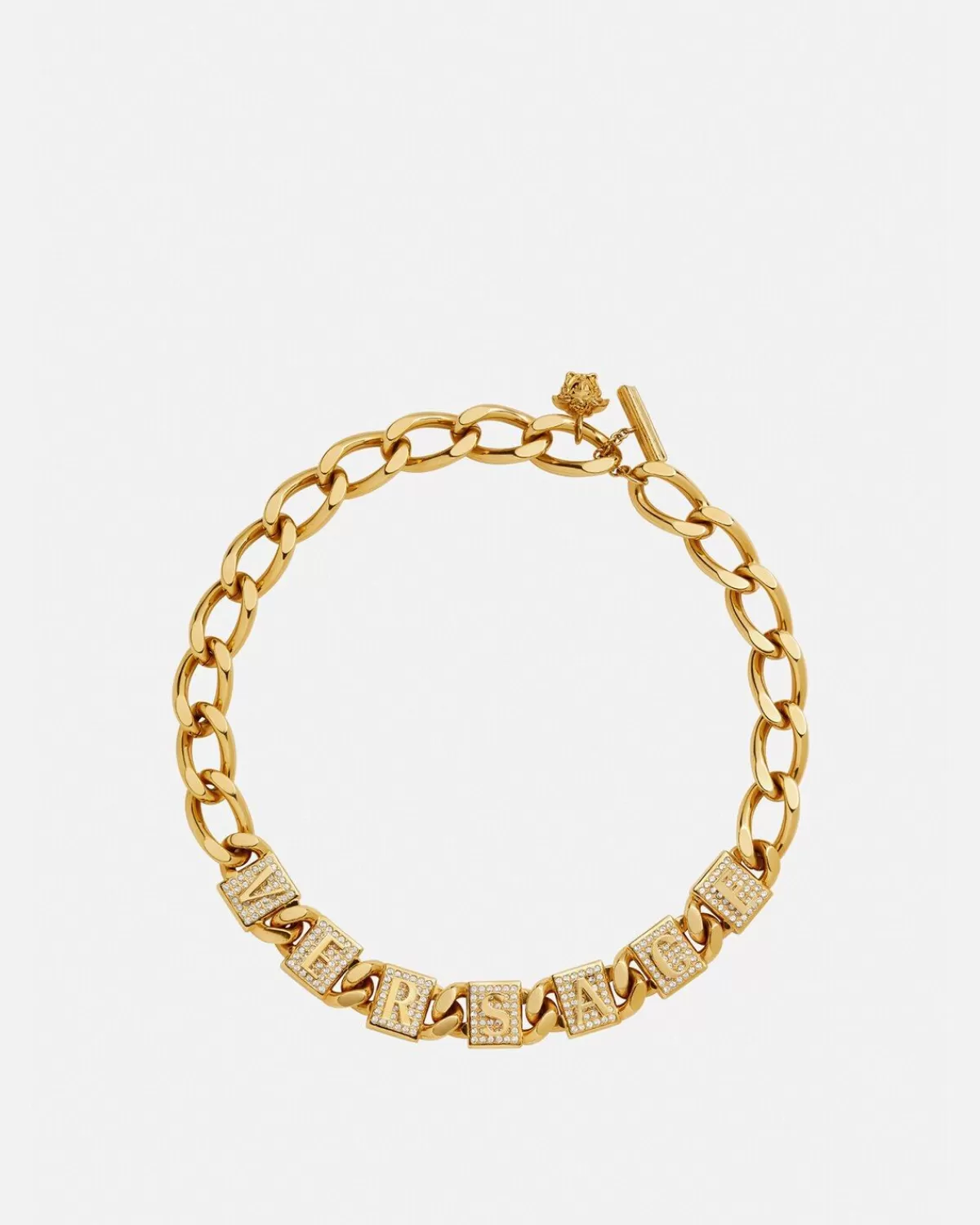 Femme Versace Collier Tiles A Cristaux