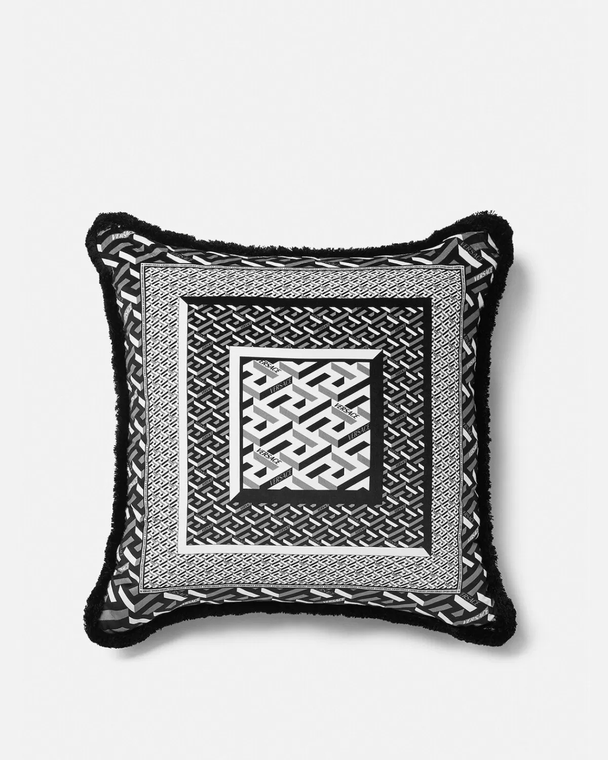 Versace Coussin Reversible La Greca 70 Cm