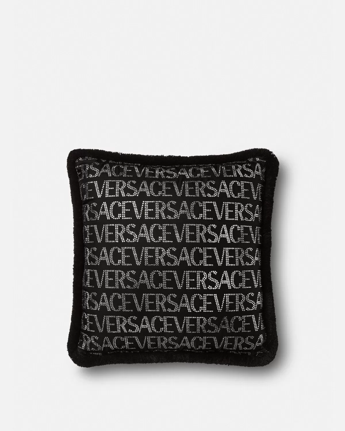 Versace Coussin Allover Avec Cristaux 45 Cm