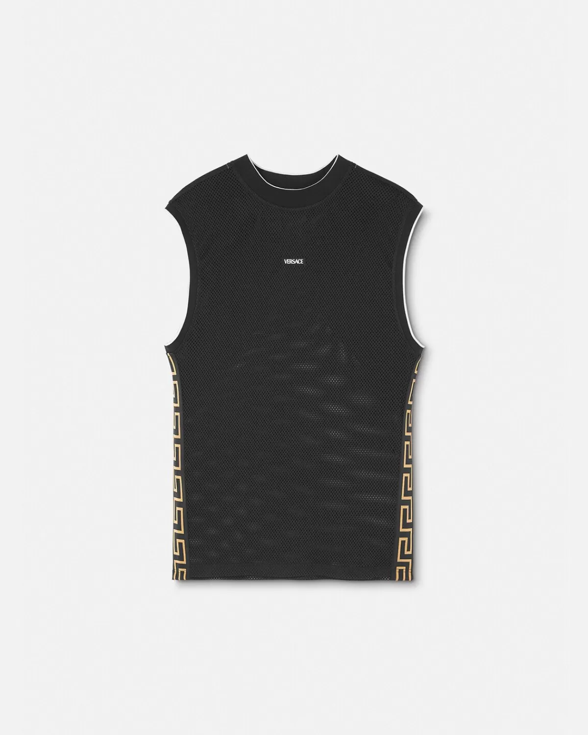 Homme Versace Debardeur De Sport A Bordure Greca