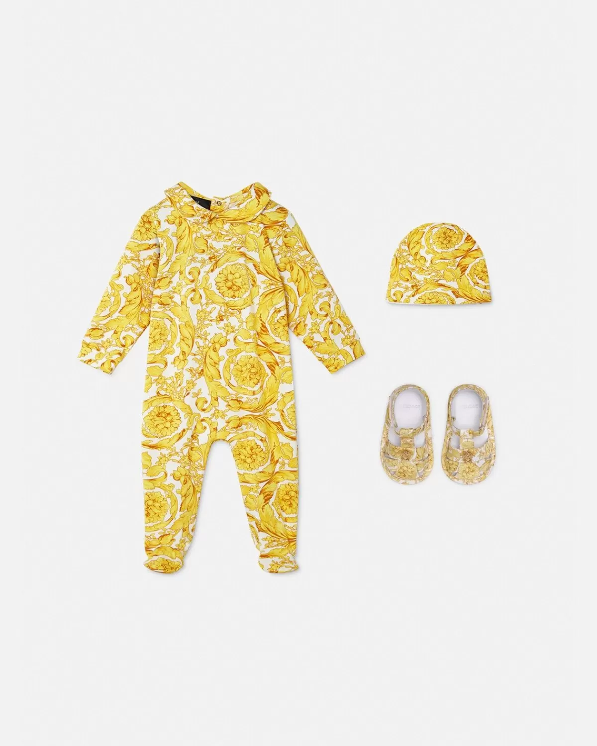 Enfant Versace Ensemble Barboteuse Barocco Baby