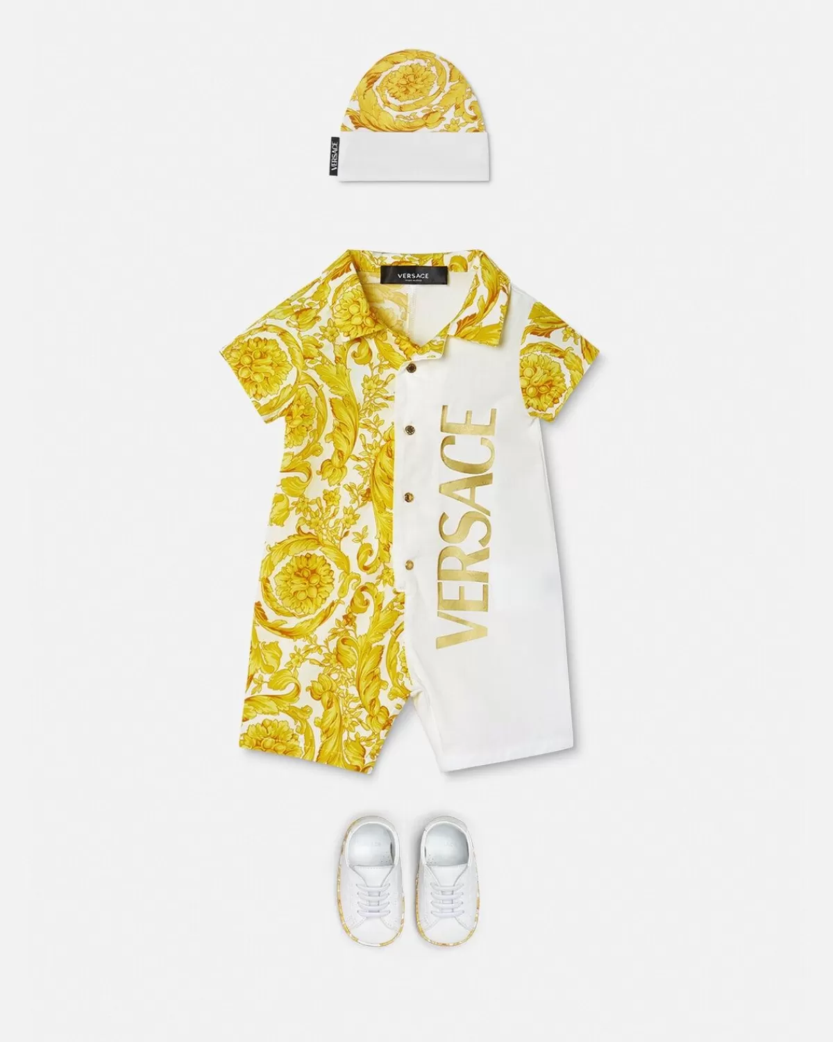 Enfant Versace Ensemble Grenouillere Barocco Kids