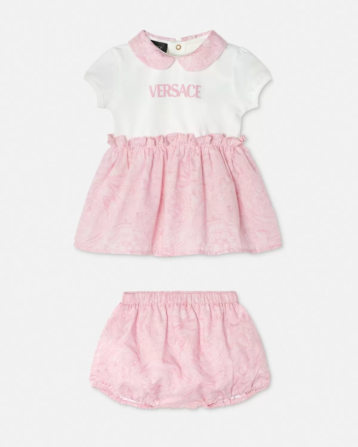 Enfant Versace Ensemble Robe Barocco Baby