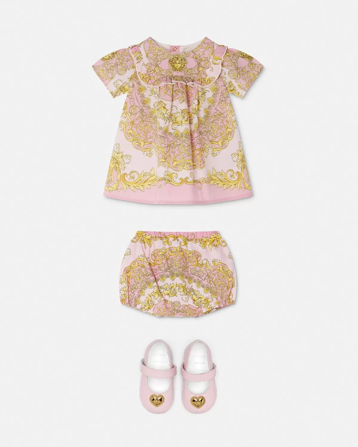 Enfant Versace Ensemble Robe Barocco Frenzy Kids