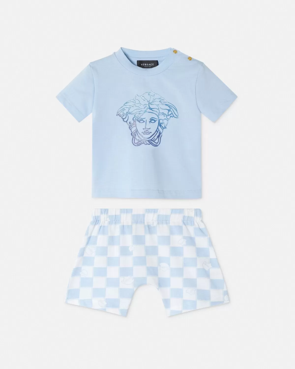 Enfant Versace Ensemble T-Shirt Medusa Baby