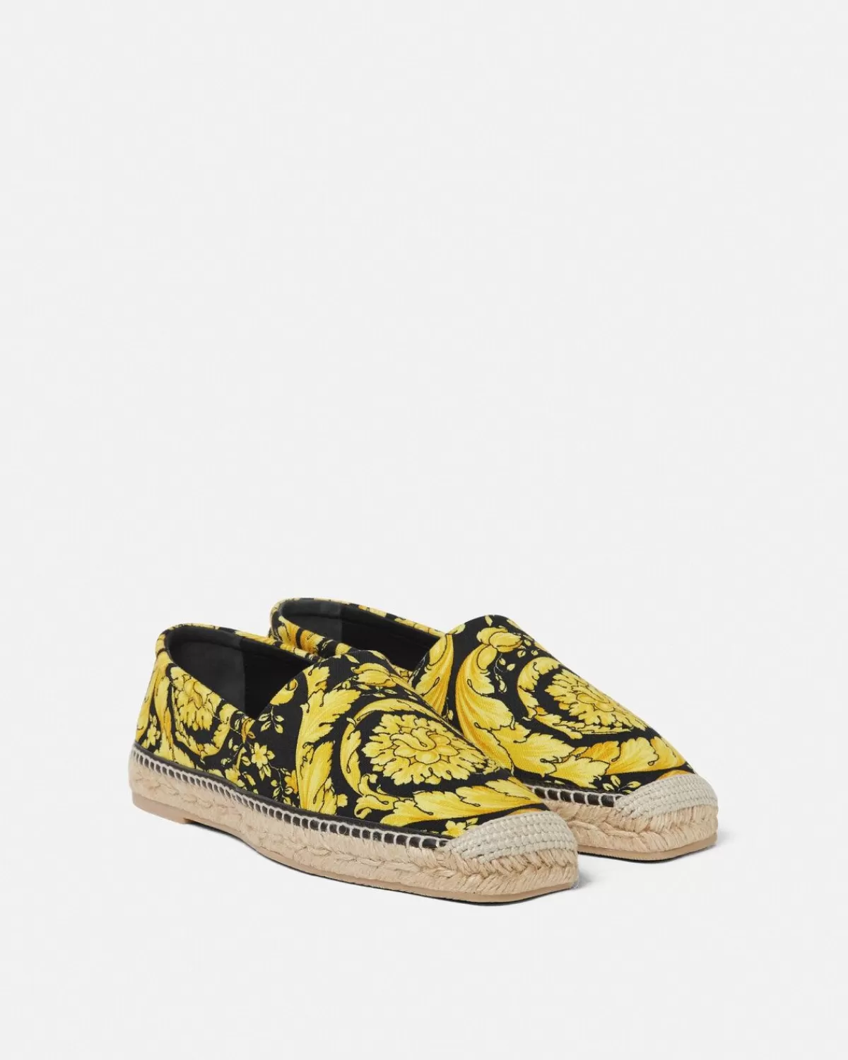 Homme Versace Espadrilles A Imprime Barocco