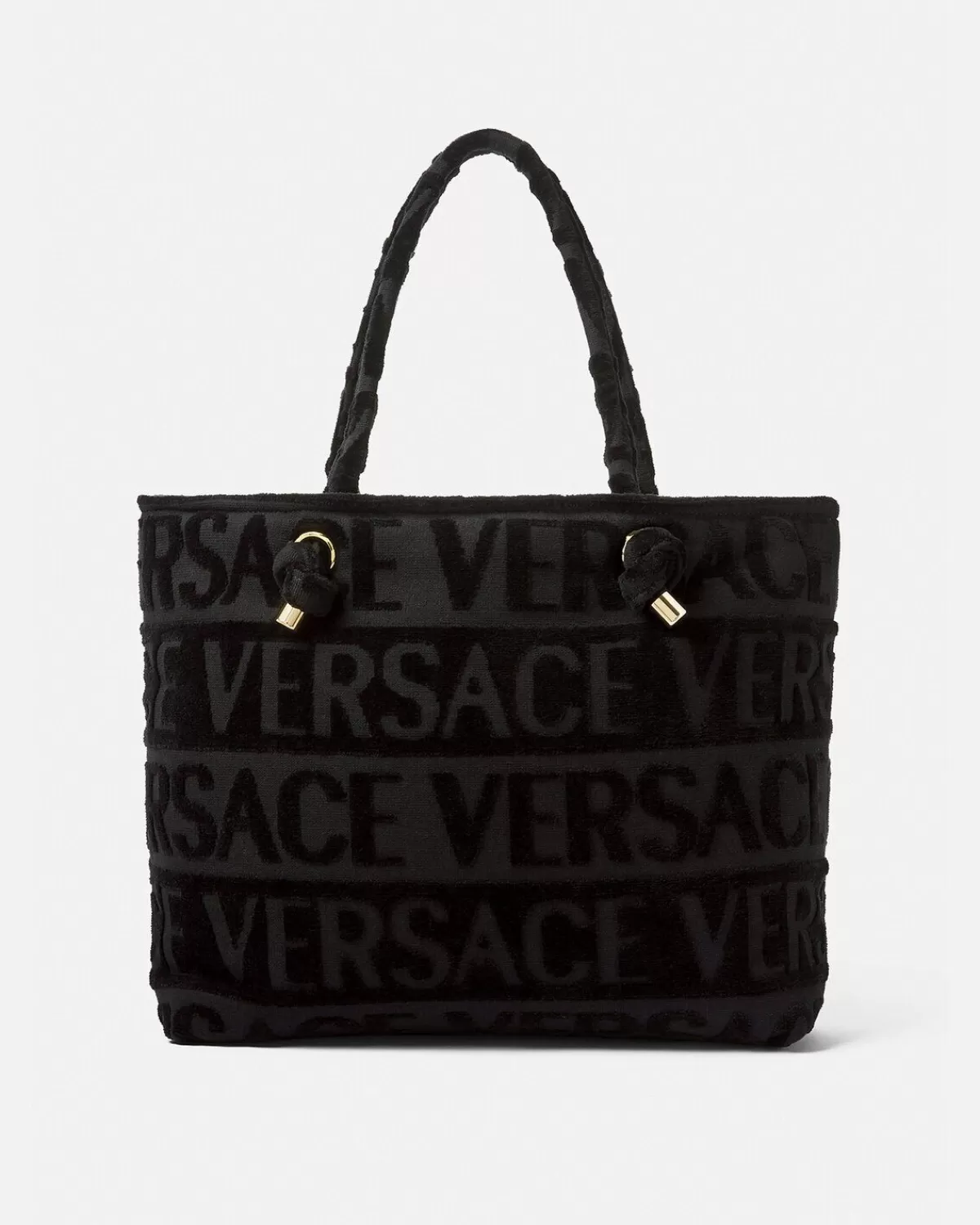 Versace Fourre-Tout En Eponge Icon Avec Cristaux