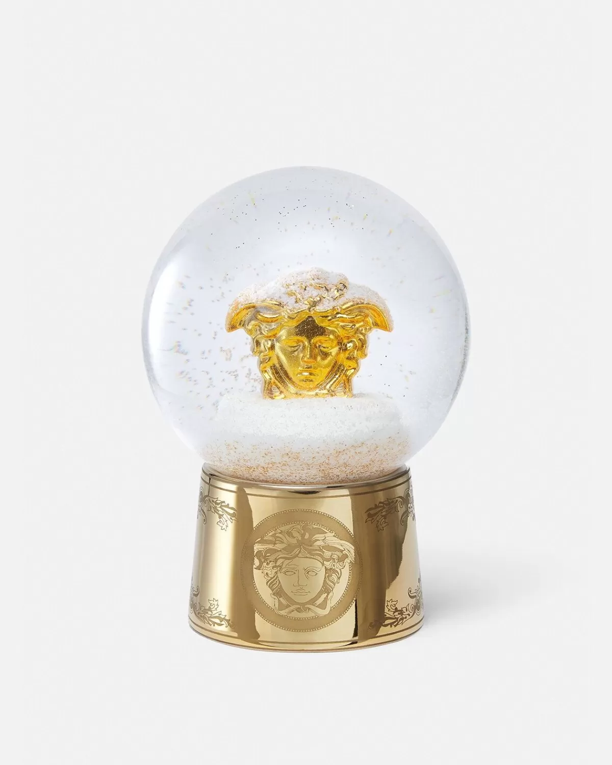 Versace Grande Boule A Neige Golden Medusa