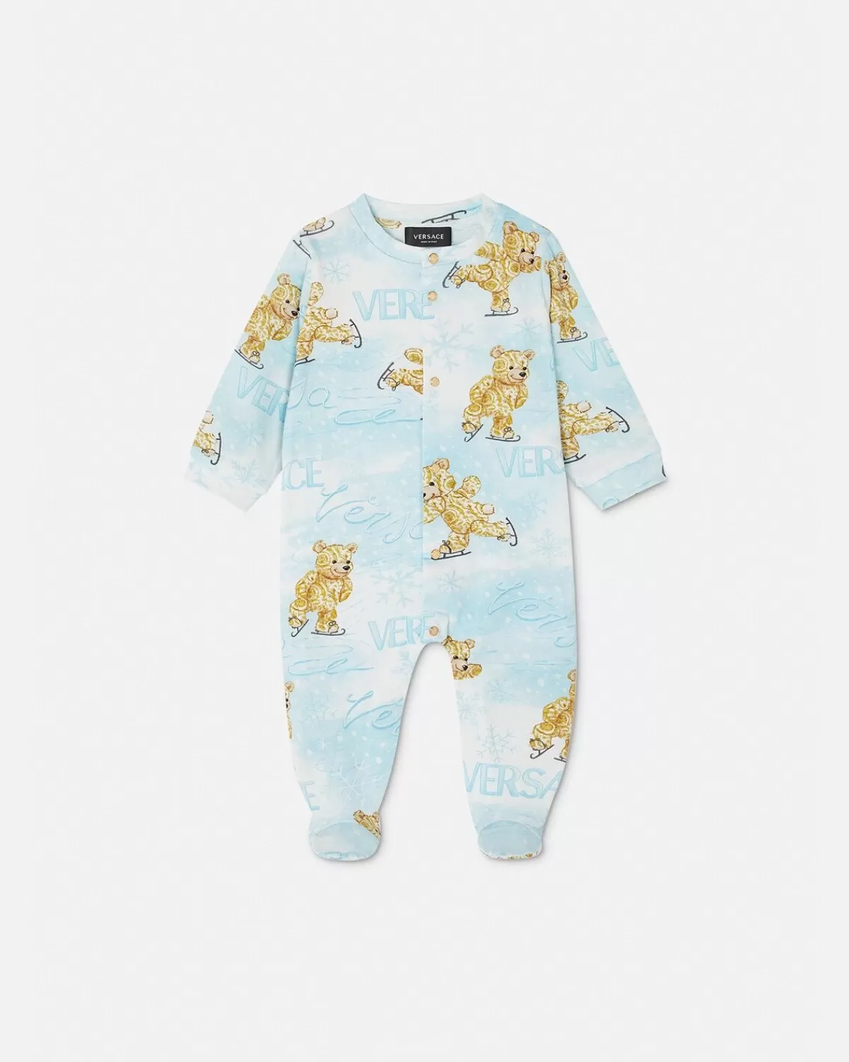 Enfant Versace Grenouillere Teddy On Ice Baby