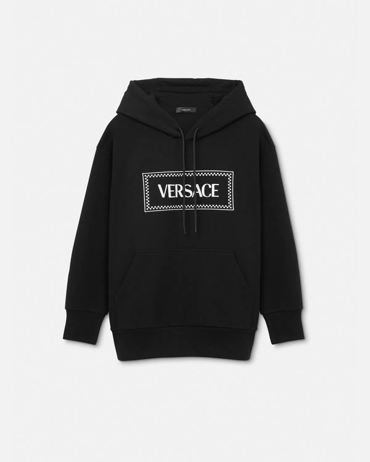 Femme Versace Hoodie A Logo Brode