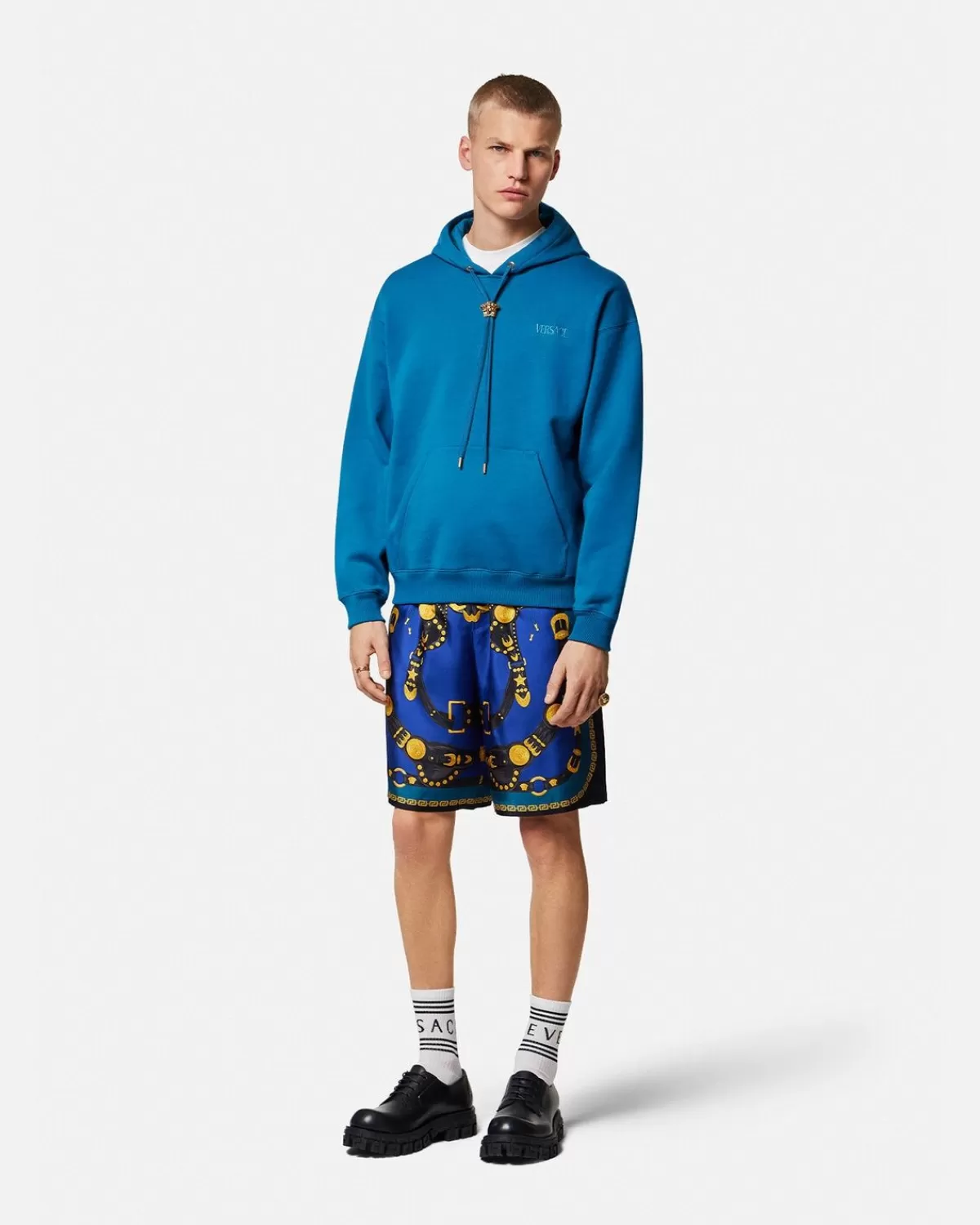 Homme Versace Hoodie La Medusa