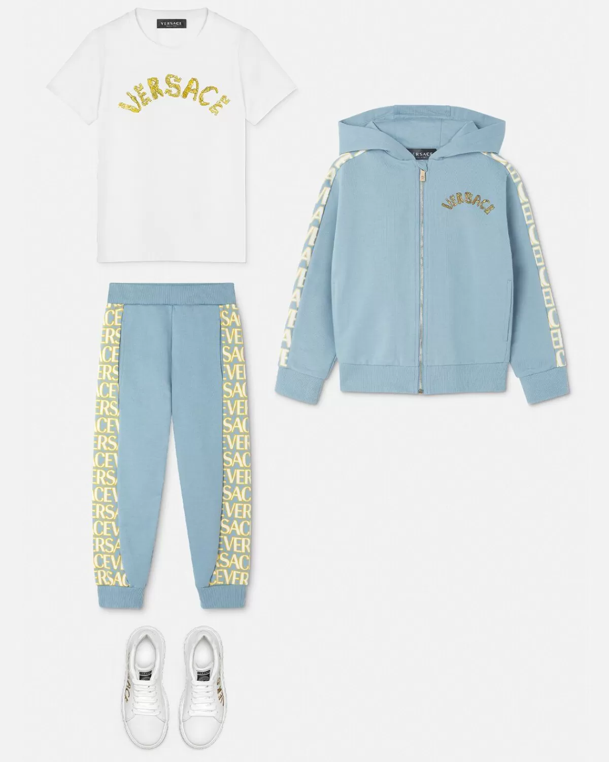 Enfant Versace Hoodie Allover Kids