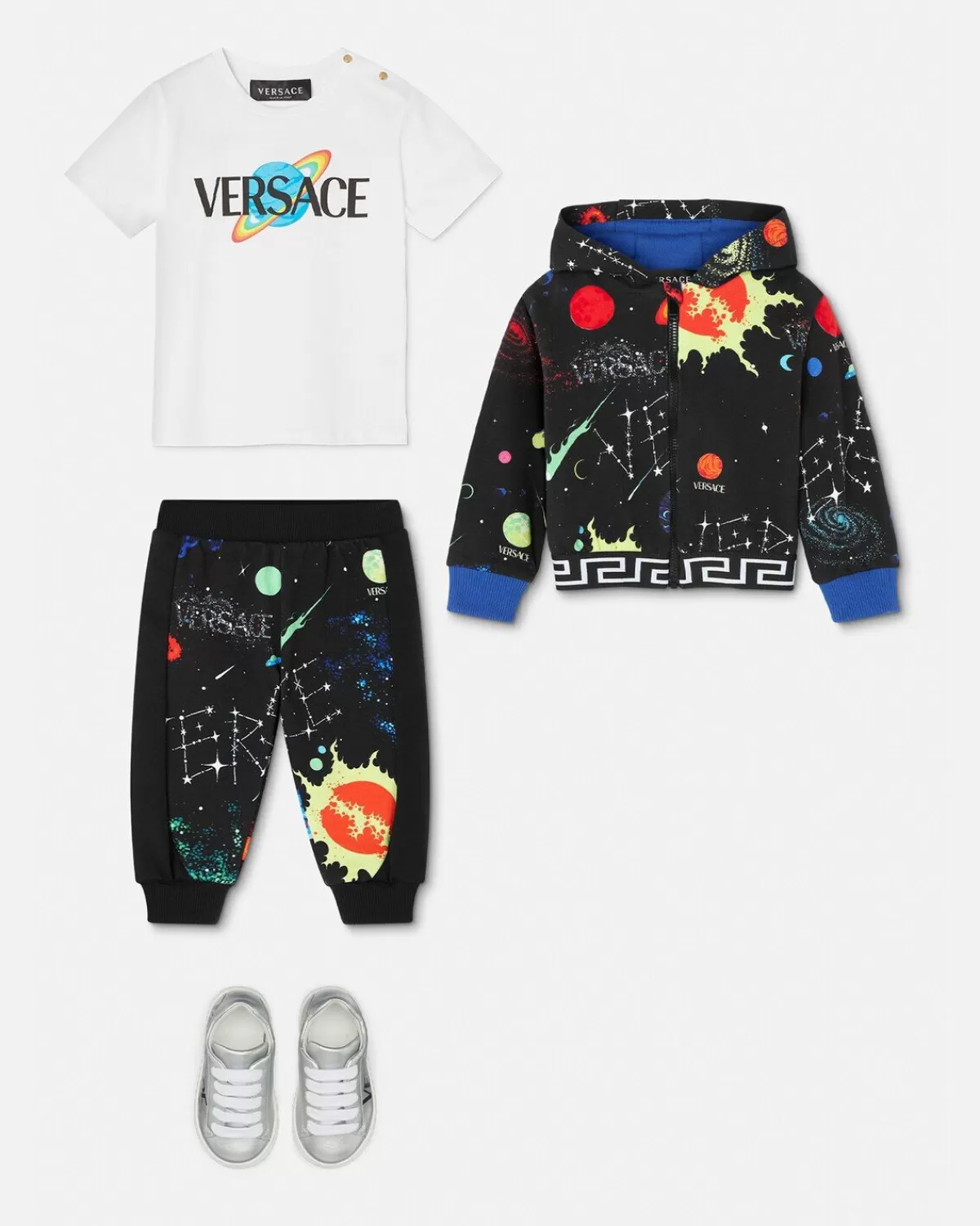 Enfant Versace Hoodie Galaxy Baby