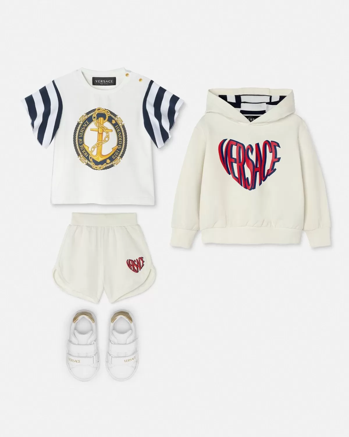 Enfant Versace Hoodie Logo Baby