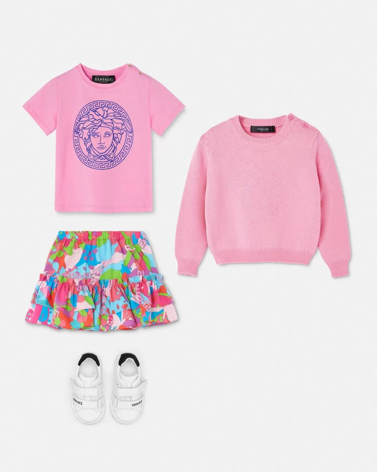 Enfant Versace Jupe Floral Summer Baby