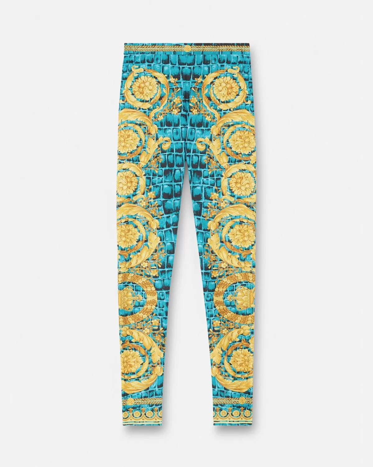 Femme Versace Legging Baroccodile