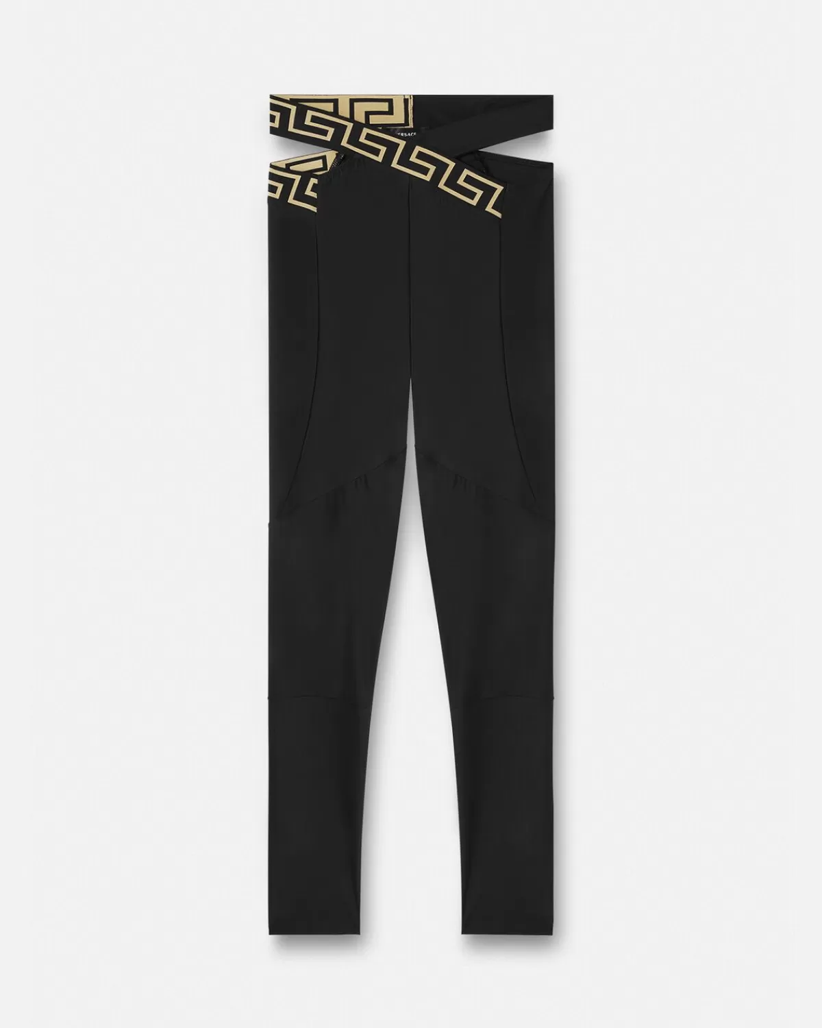 Femme Versace Legging De Sport A Bordure Greca