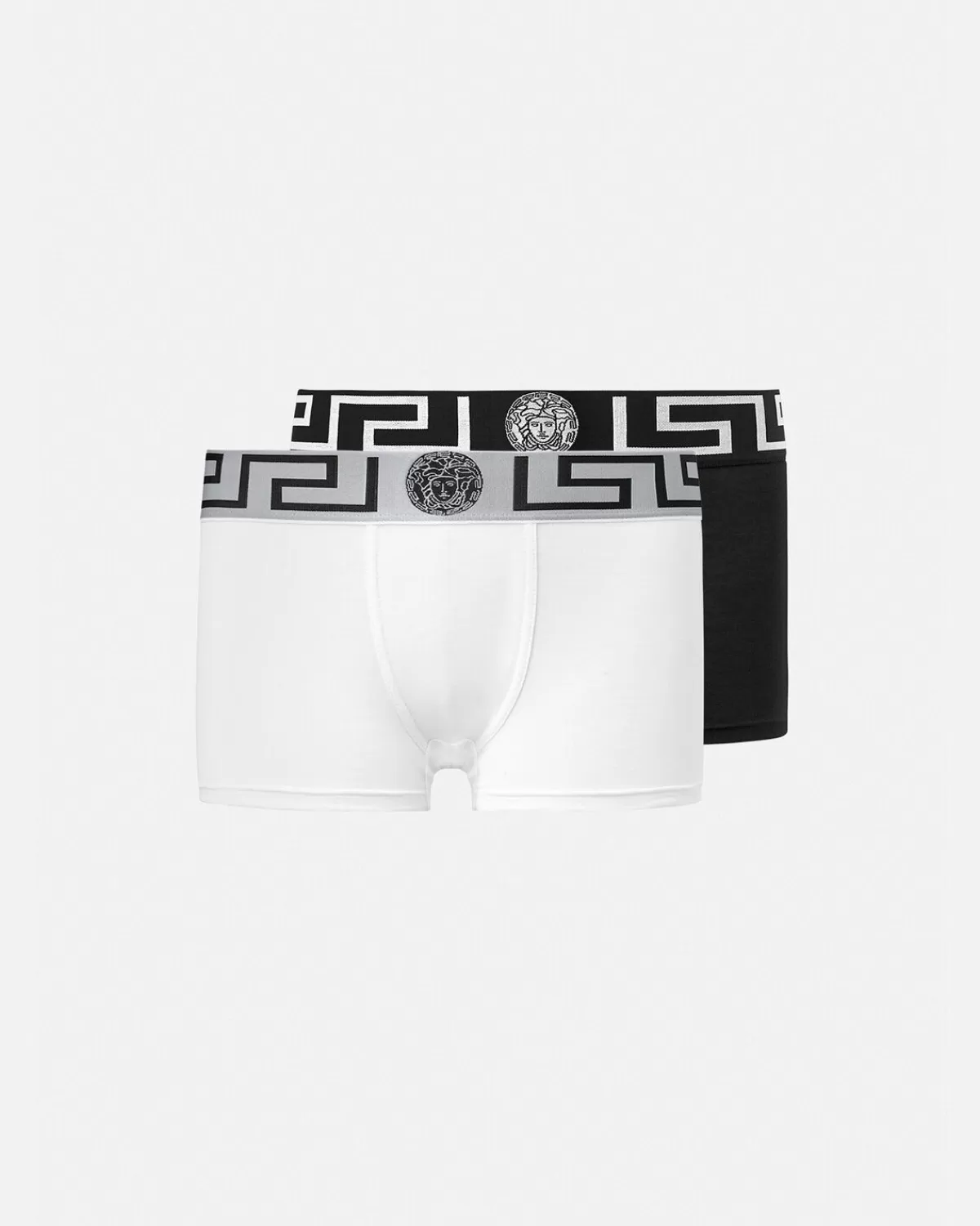 Enfant Versace Lot De 2 Boxers A Bordure Greca Kids