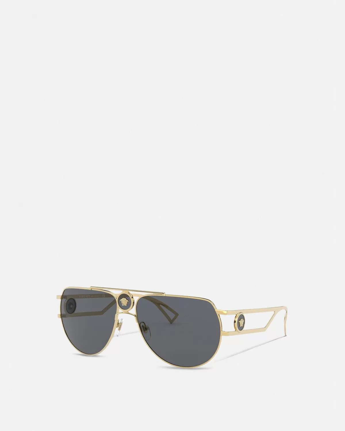 Homme Versace Lunettes De Soleil Aviateur Medusa