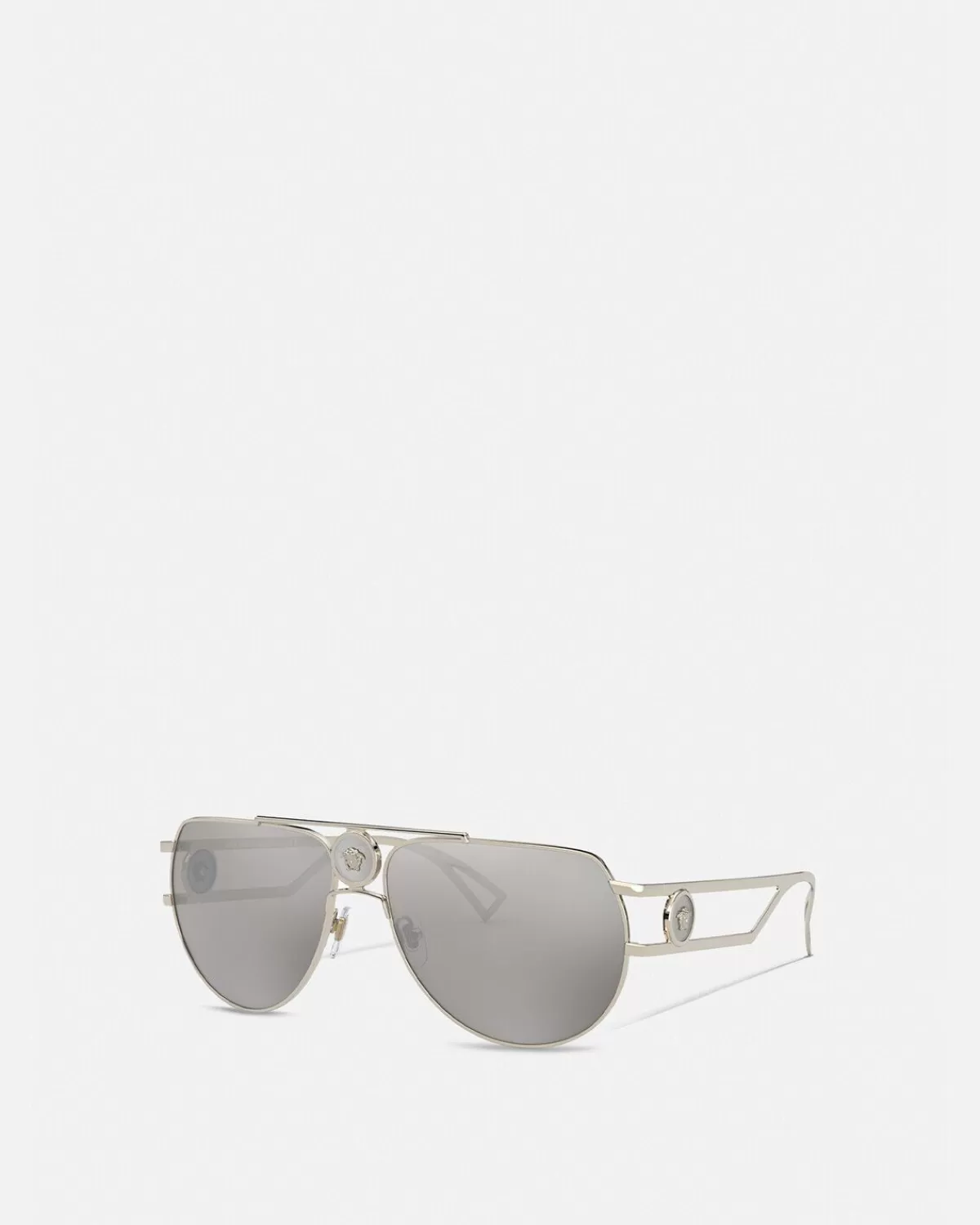 Homme Versace Lunettes De Soleil Aviateur Medusa