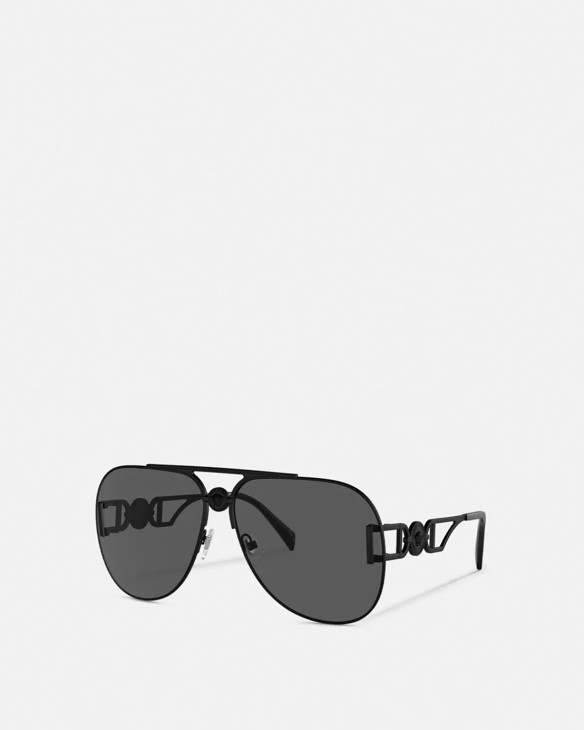 Homme Versace Lunettes De Soleil Aviateur Medusa Biggie