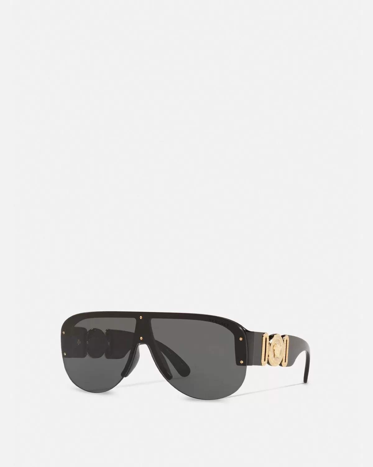 Homme Versace Lunettes De Soleil Aviateur Medusa Biggie