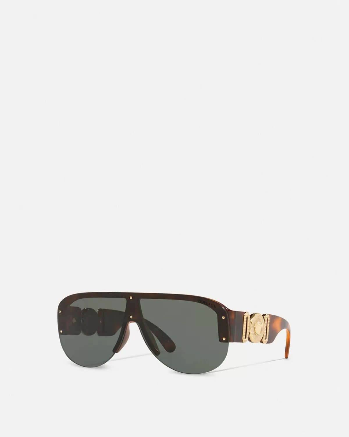 Homme Versace Lunettes De Soleil Aviateur Medusa Biggie