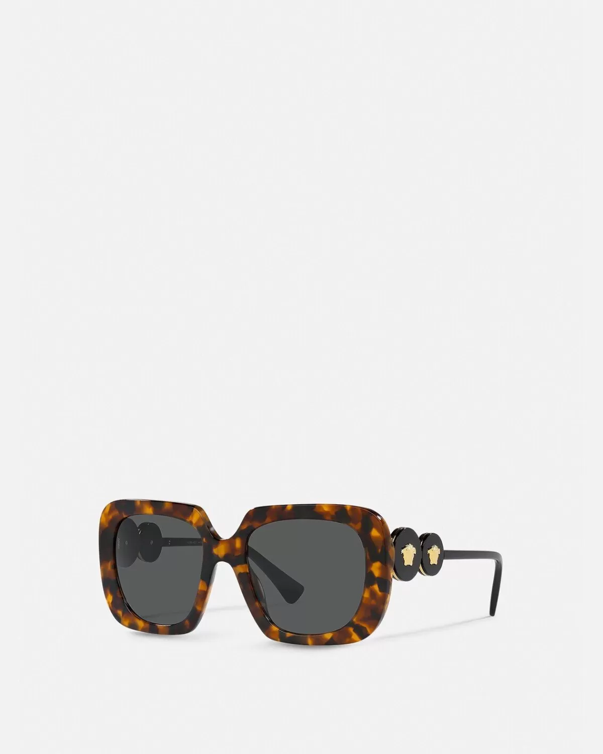 Femme Versace Lunettes De Soleil Carrees Double Medusa