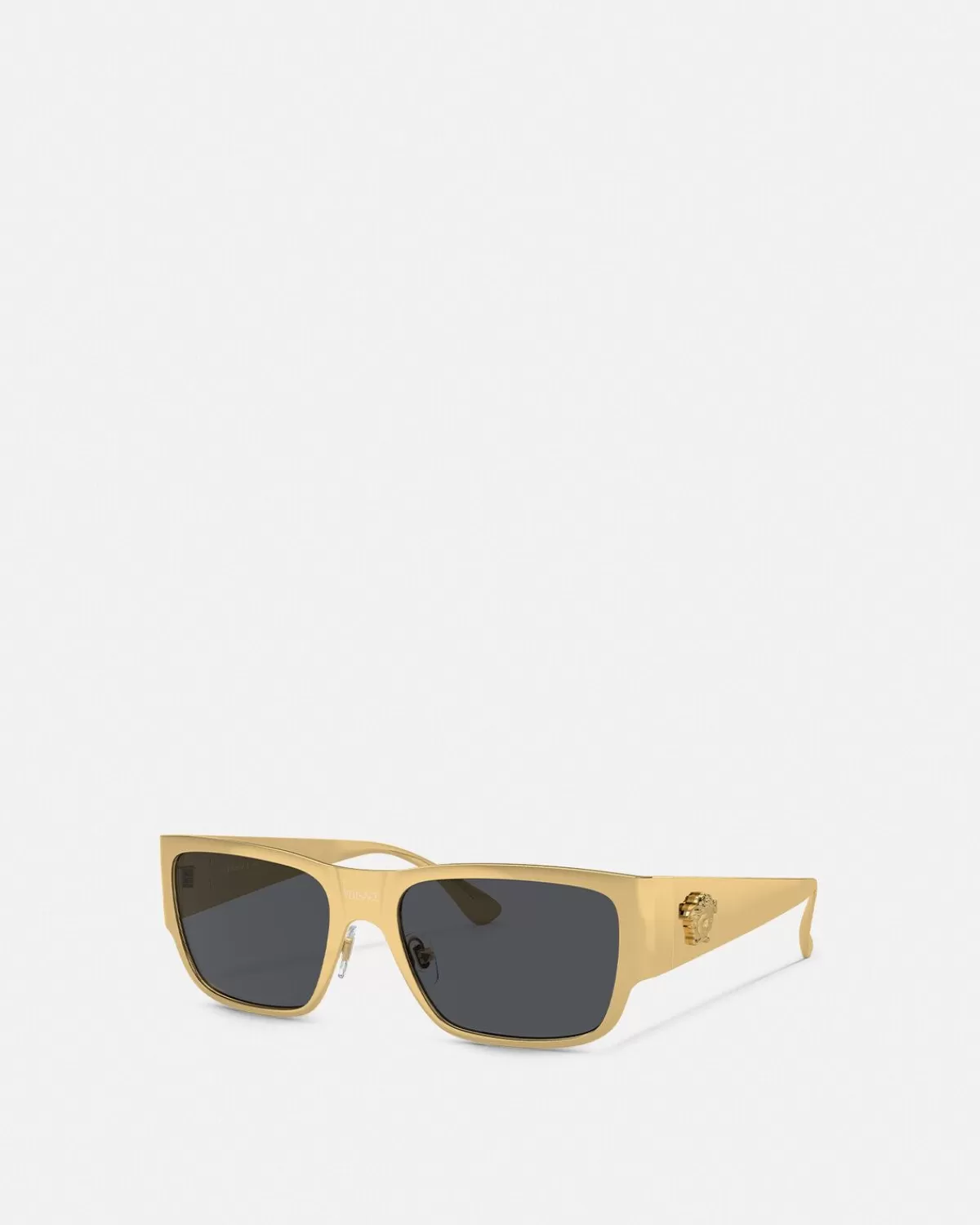 Homme Versace Lunettes De Soleil Carrees La Medusa