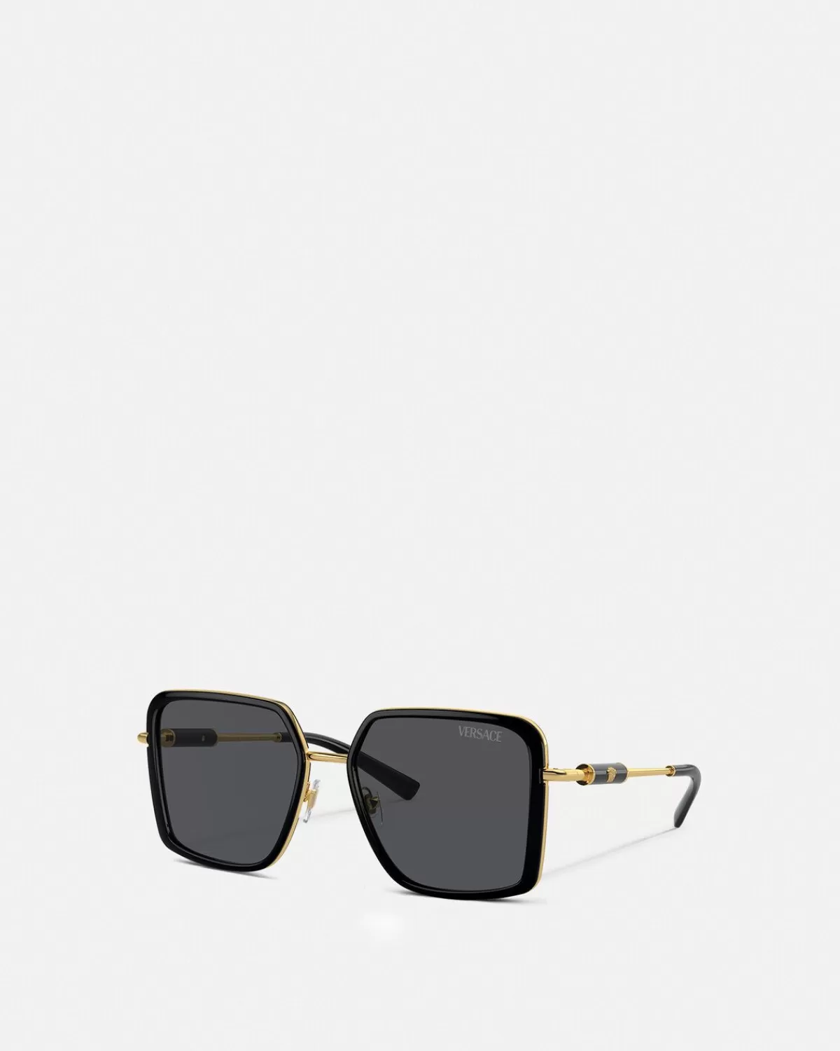 Femme Versace Lunettes De Soleil Carrees Medusa Roller