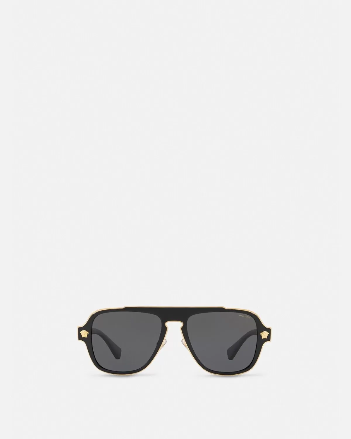 Homme Versace Lunettes De Soleil Medusa Retro Charm