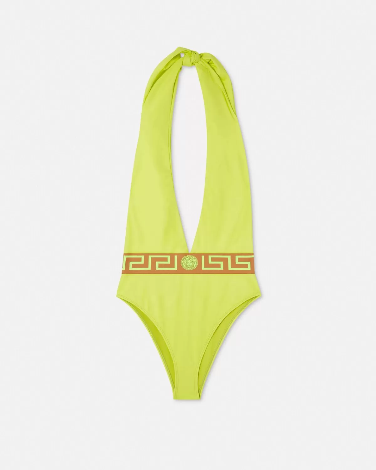 Femme Versace Maillot De Bain Une-Piece A Bordure Greca