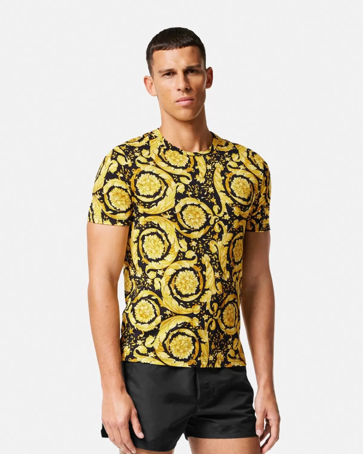 Homme Versace Maillot De Corps Barocco