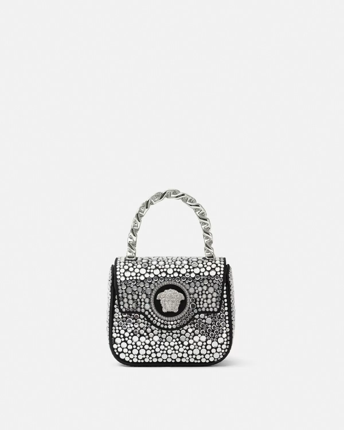 Femme Versace Mini Sac A Cristaux La Medusa