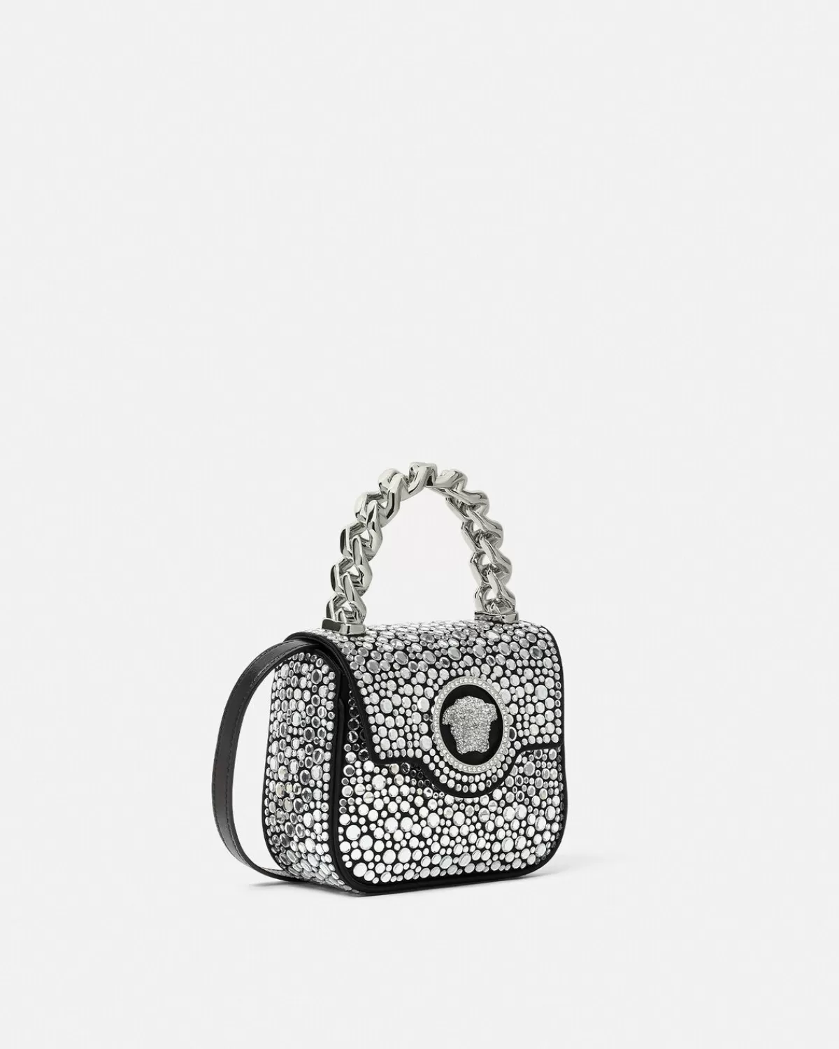 Femme Versace Mini Sac A Cristaux La Medusa