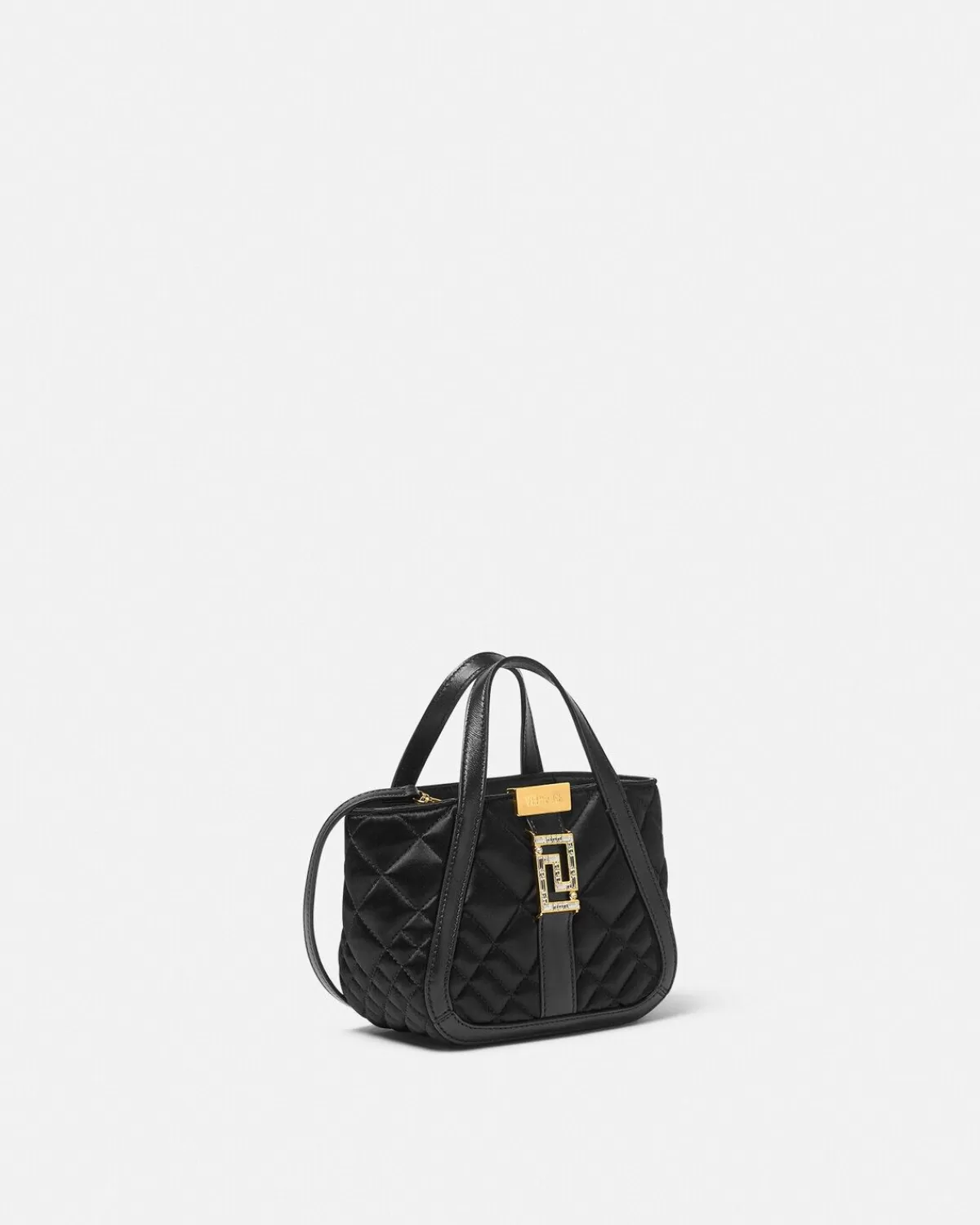 Femme Versace Mini Sac En Satin A Cristaux Greca Goddess