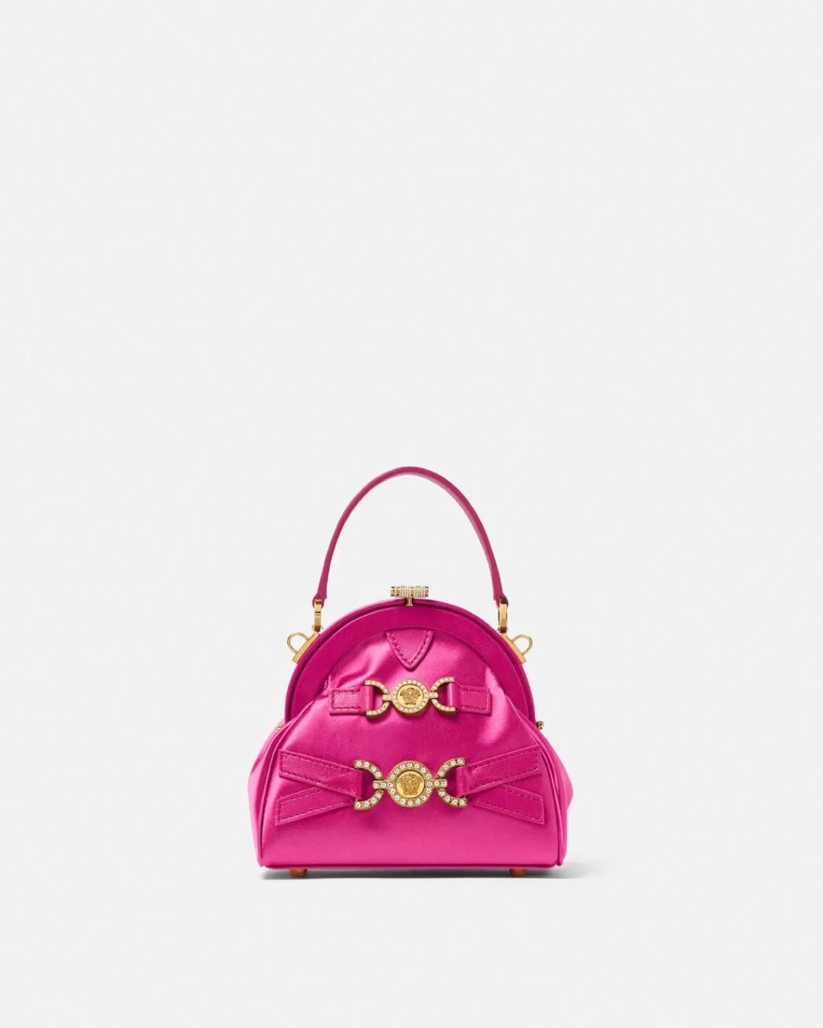 Femme Versace Mini Sac En Satin A Cristaux Medusa '95