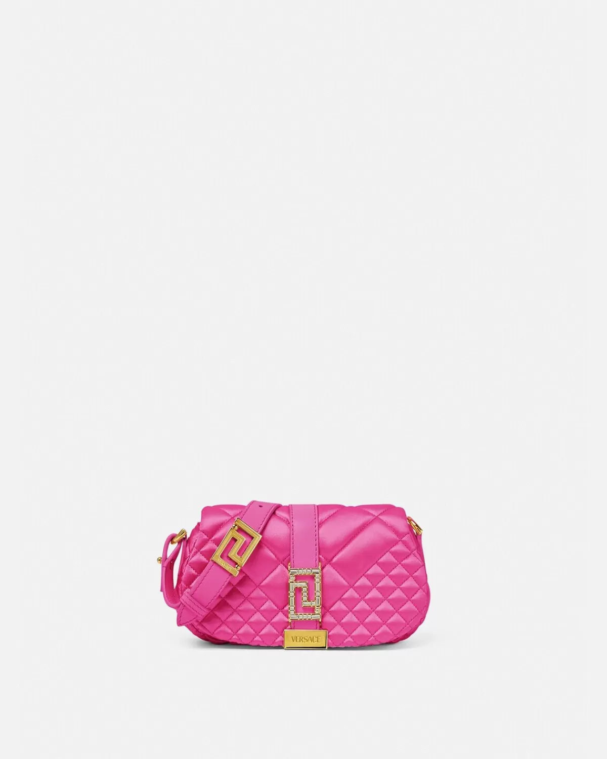 Femme Versace Mini Sac En Satin Greca Goddess