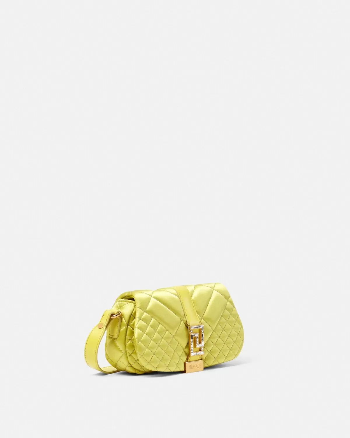 Femme Versace Mini Sac En Satin Greca Goddess