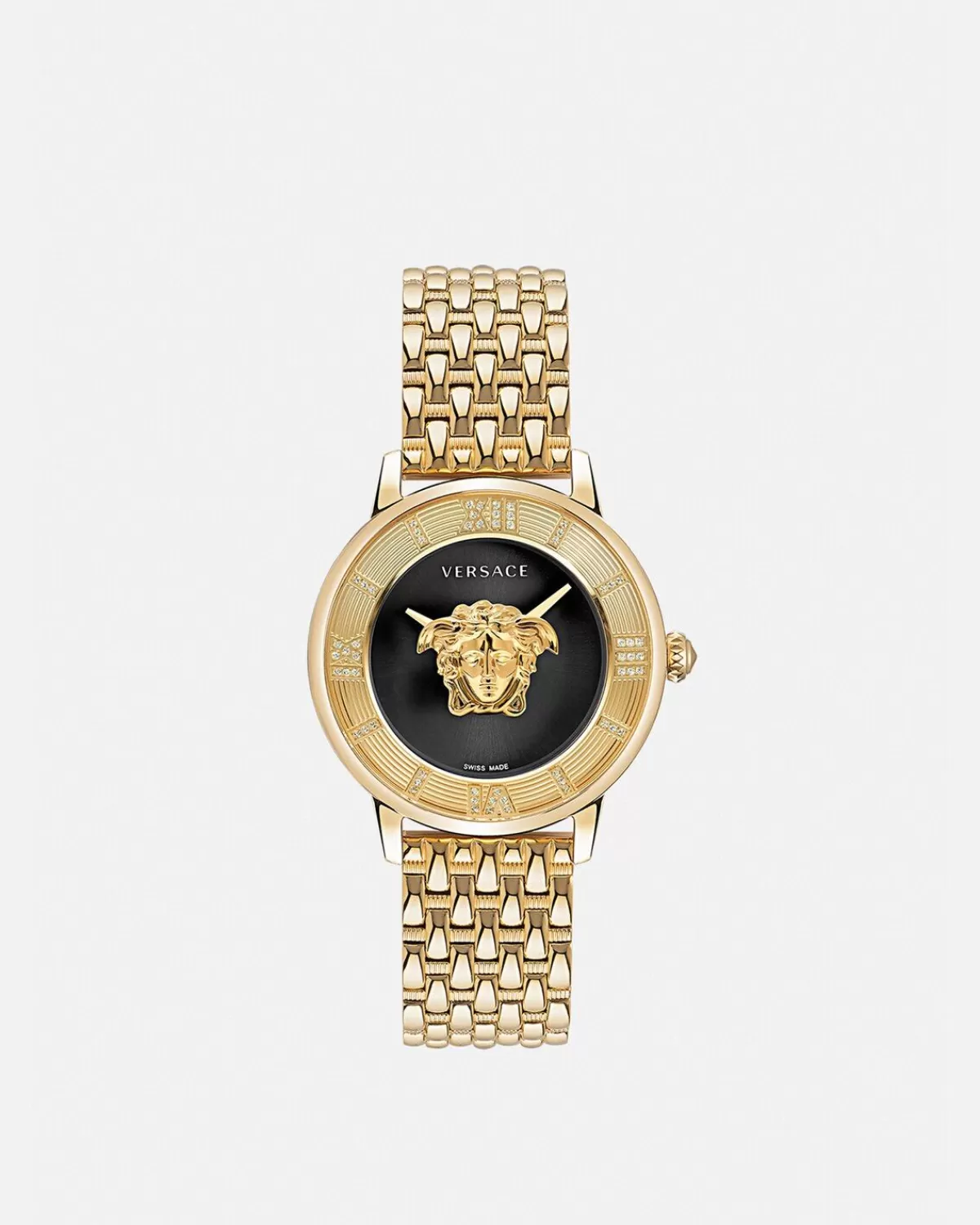 Femme Versace Montre A Diamants La Medusa