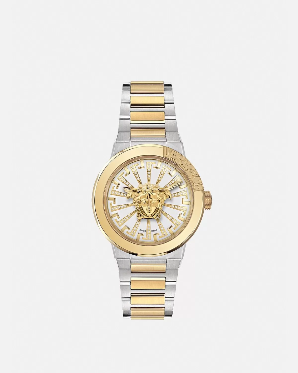 Femme Versace Montre A Diamants Medusa Infinite