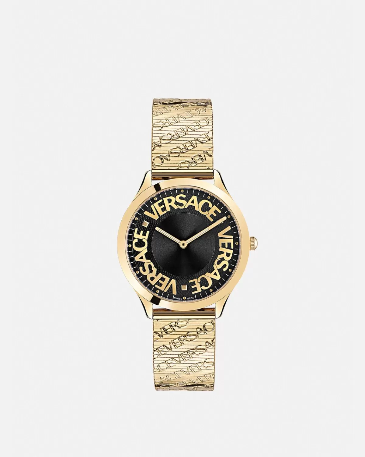 Femme Versace Montre Logo Halo