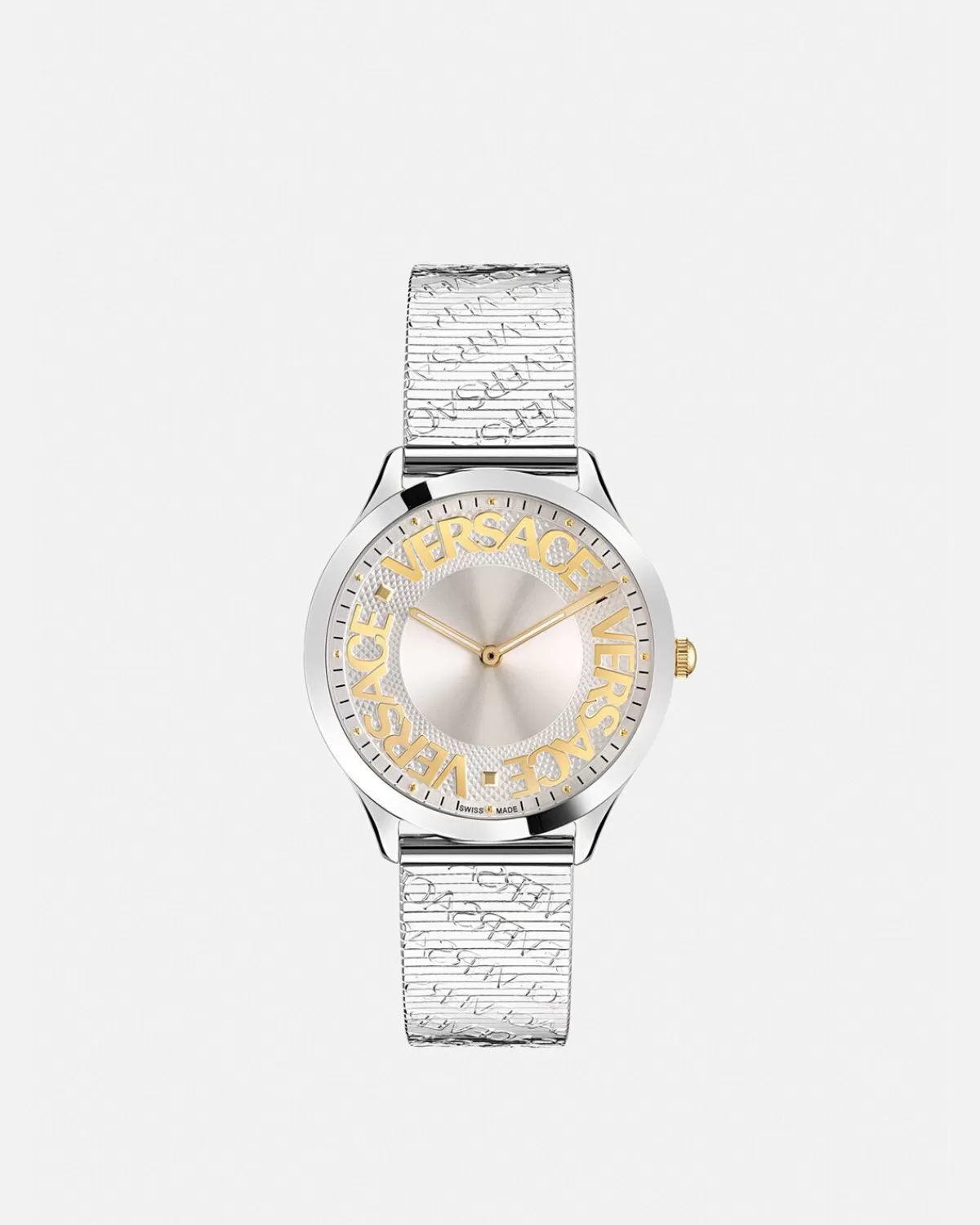 Femme Versace Montre Logo Halo