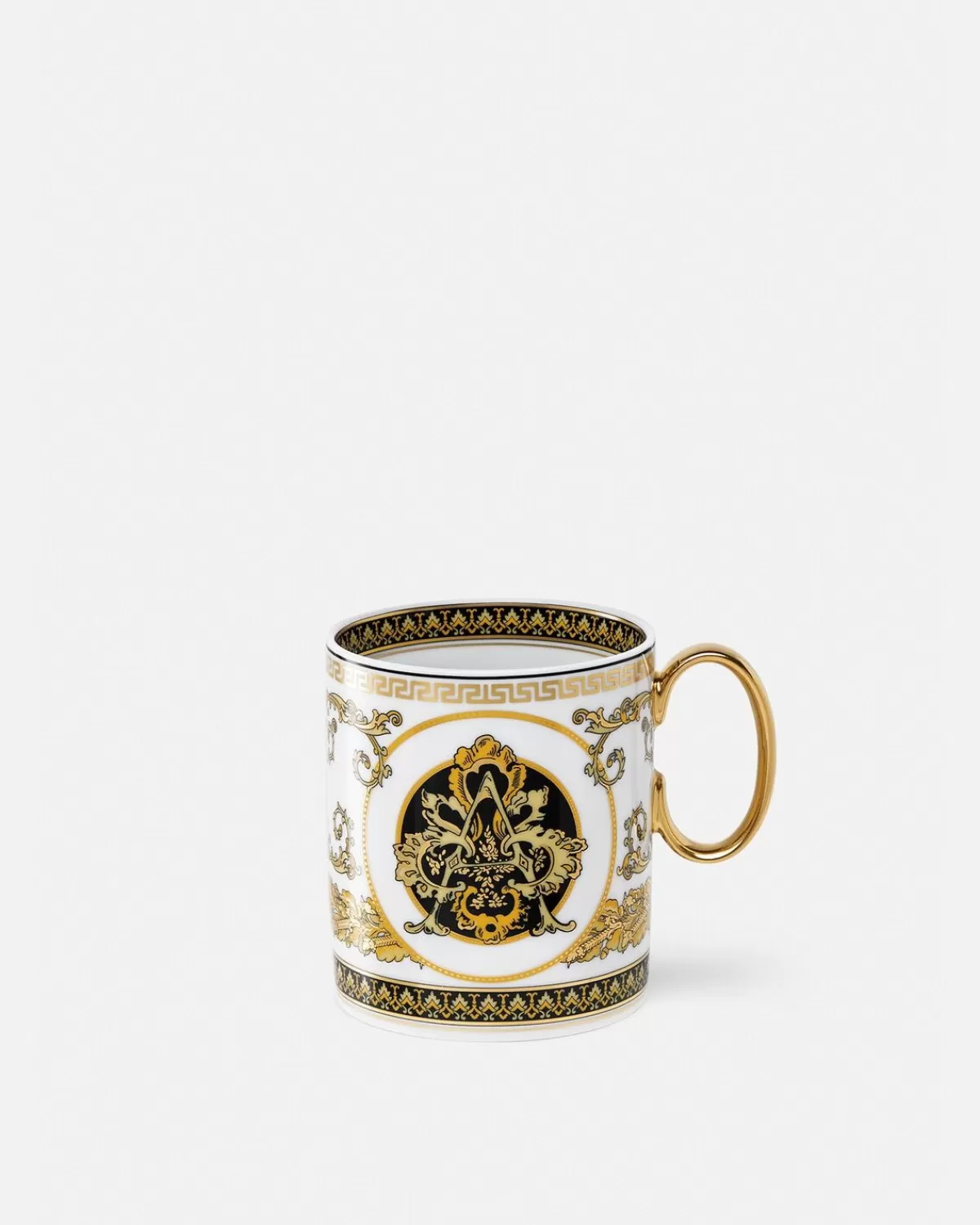 Versace Mug A Virtus Alphabet