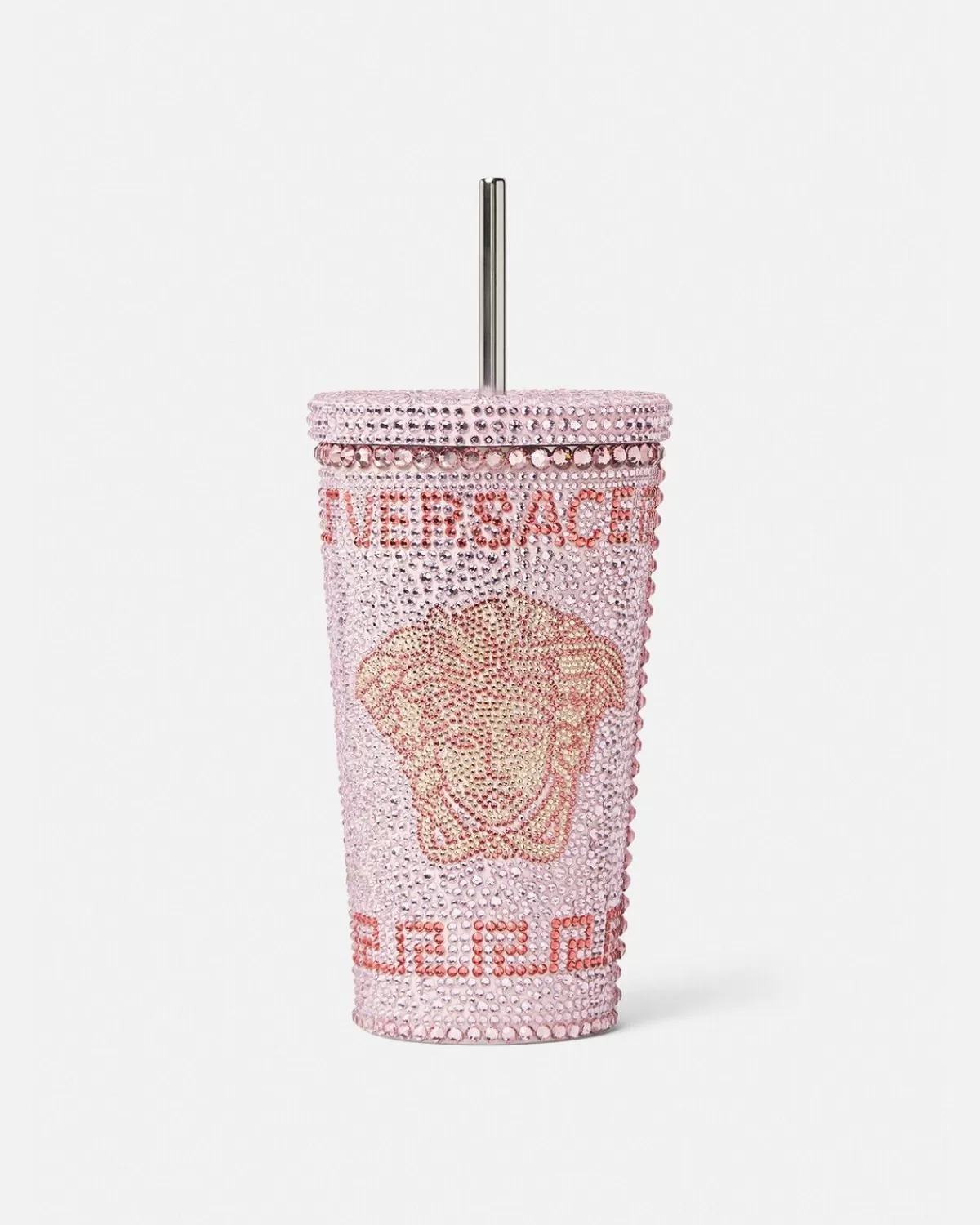 Femme Versace Mug De Voyage Medusa Avec Cristaux