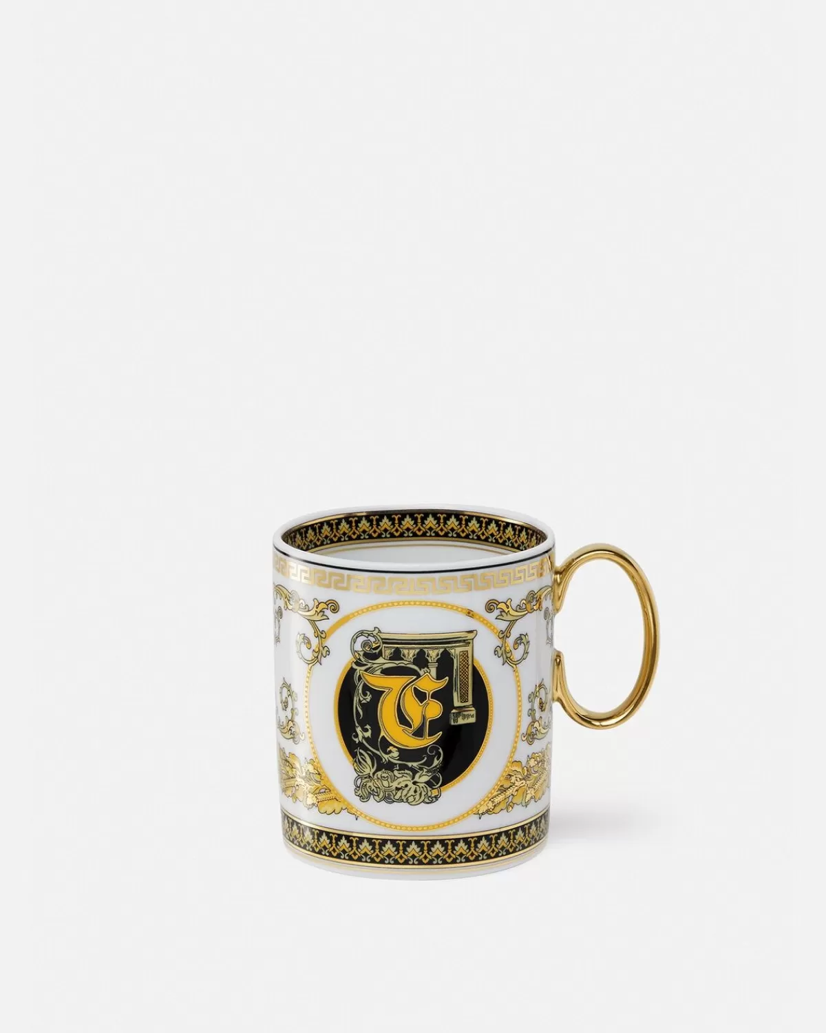 Versace Mug F Virtus Alphabet