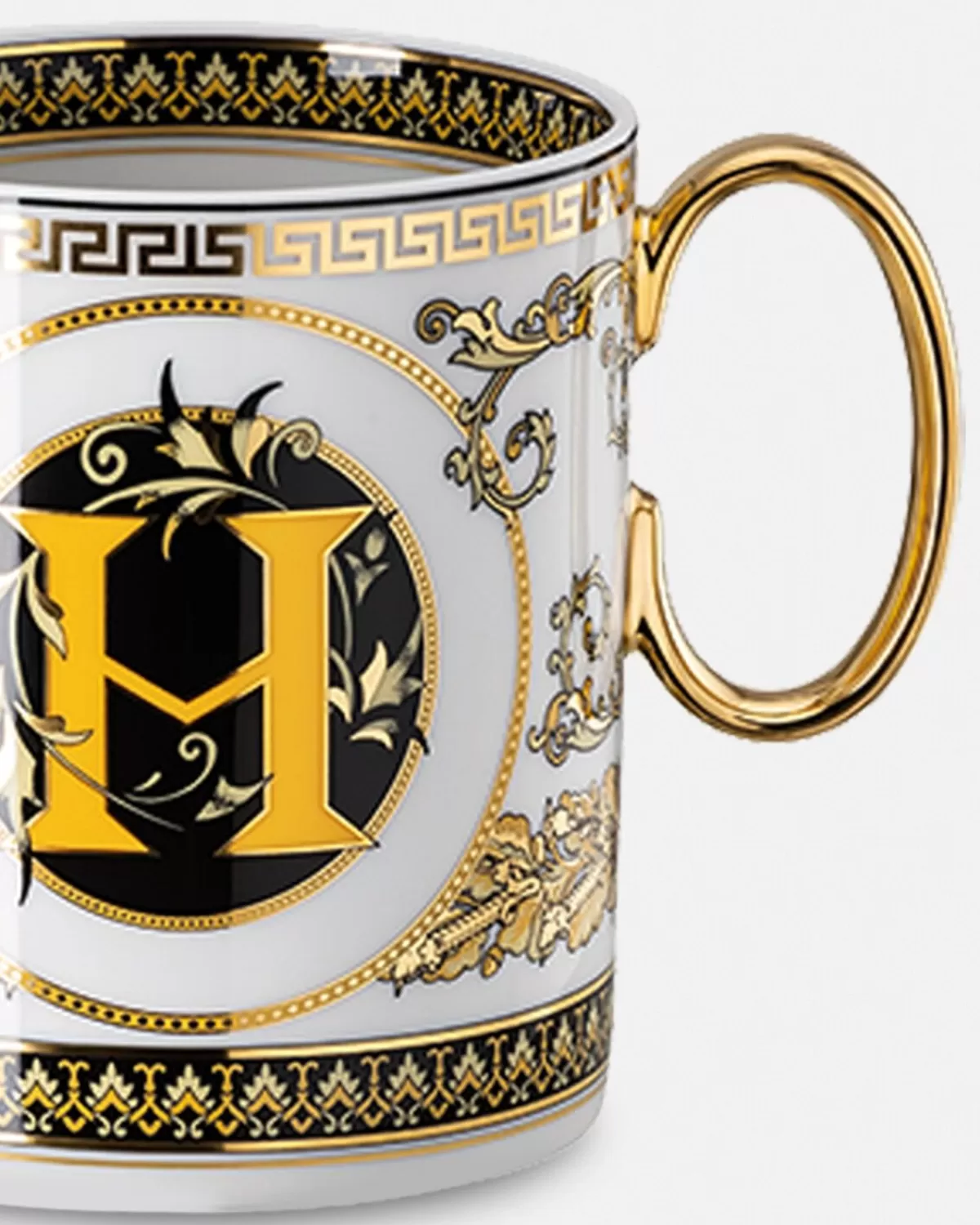 Versace Mug H Virtus Alphabet