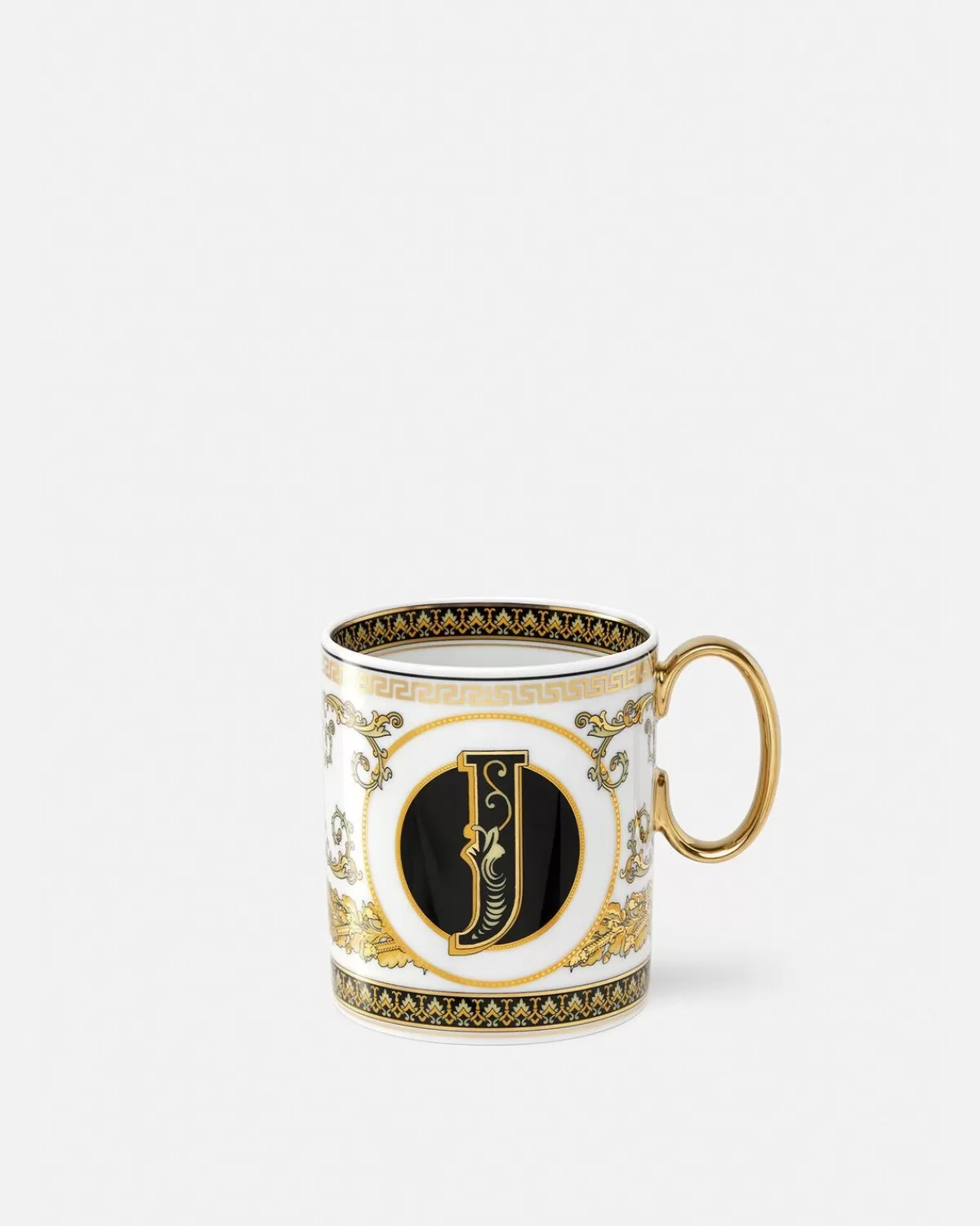 Versace Mug J Virtus Alphabet