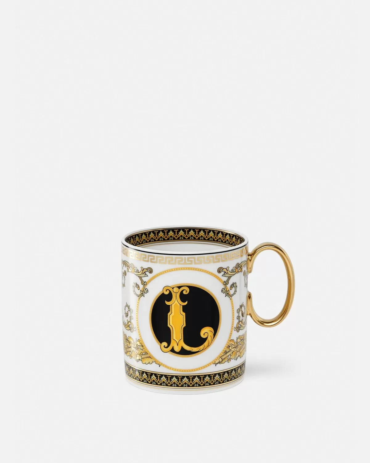 Versace Mug L Virtus Alphabet