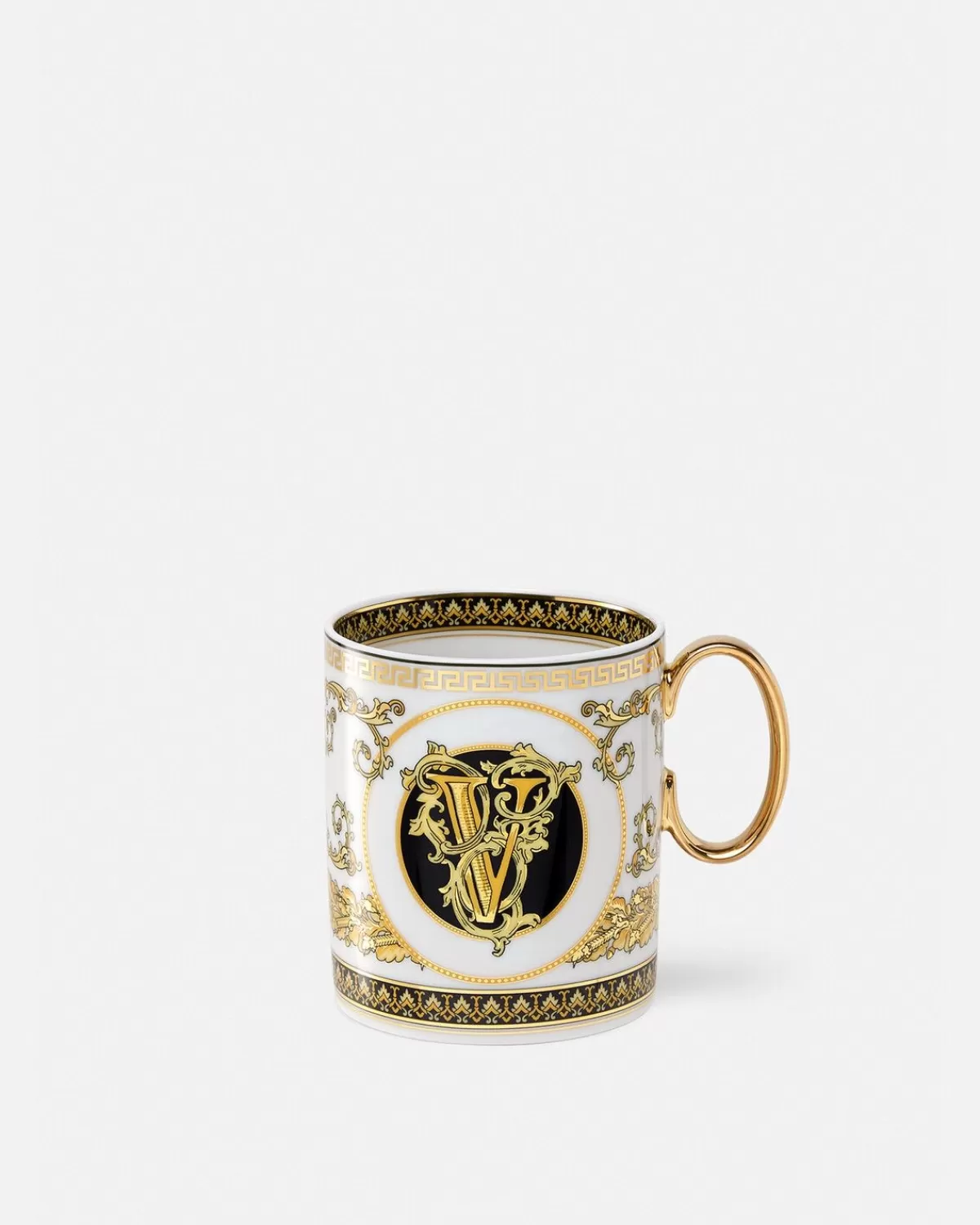 Versace Mug V Virtus Alphabet